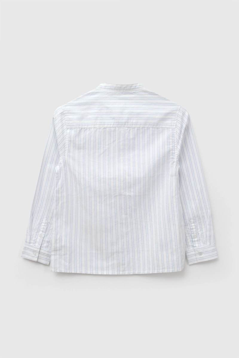 CAMISA MANGA LARGA OXFORD NIÑO CELESTE 3-4A A 12-13A - 2