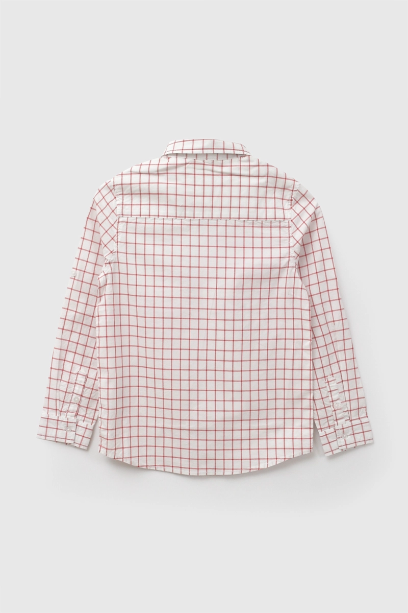 CAMISA POPELINA ROJO NIÑO 3-4A A 12-13A COLLOKY - 2