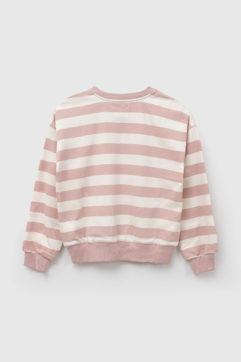 POLERON PARIS RAYAS ROSA VIEJO NIÑA 3-4A A 12-13A COLLOKY - 2