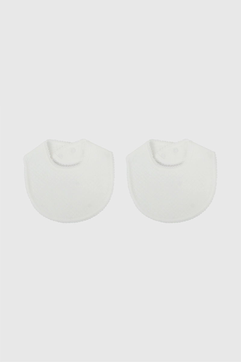 PACK 2 BABERO IMPERMEABLE QUILT BLANCO UNISEX COLLOKY - 2