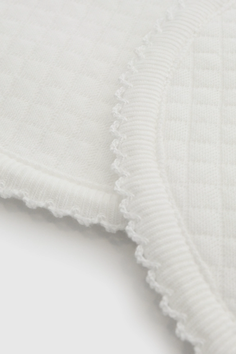 PACK 2 BABERO IMPERMEABLE QUILT BLANCO UNISEX COLLOKY - 3