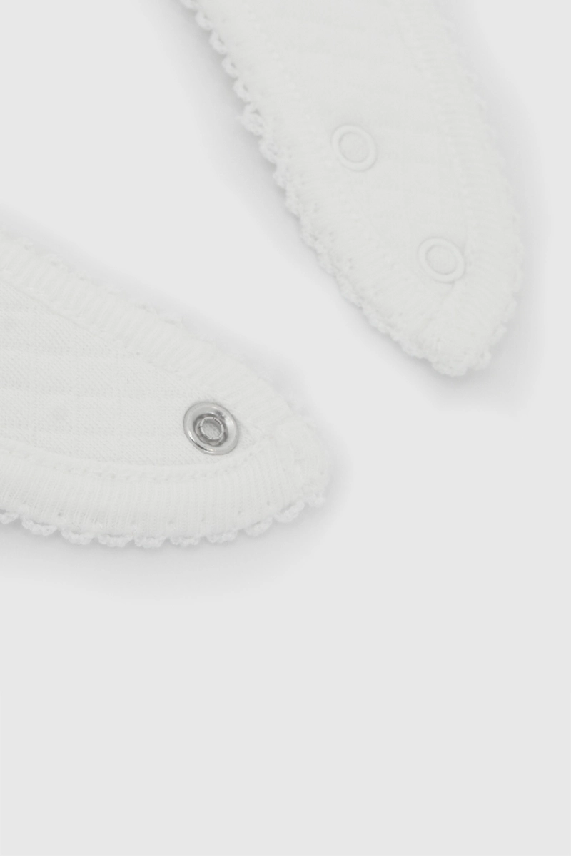 PACK 2 BABERO IMPERMEABLE QUILT BLANCO UNISEX COLLOKY - 5