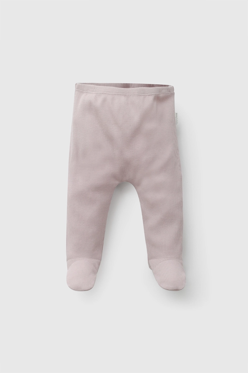 CONJUNTO FLOR BORDADA POLYCOTTON PURPURA NIÑA RN A 6-9M COLLOKY - 3