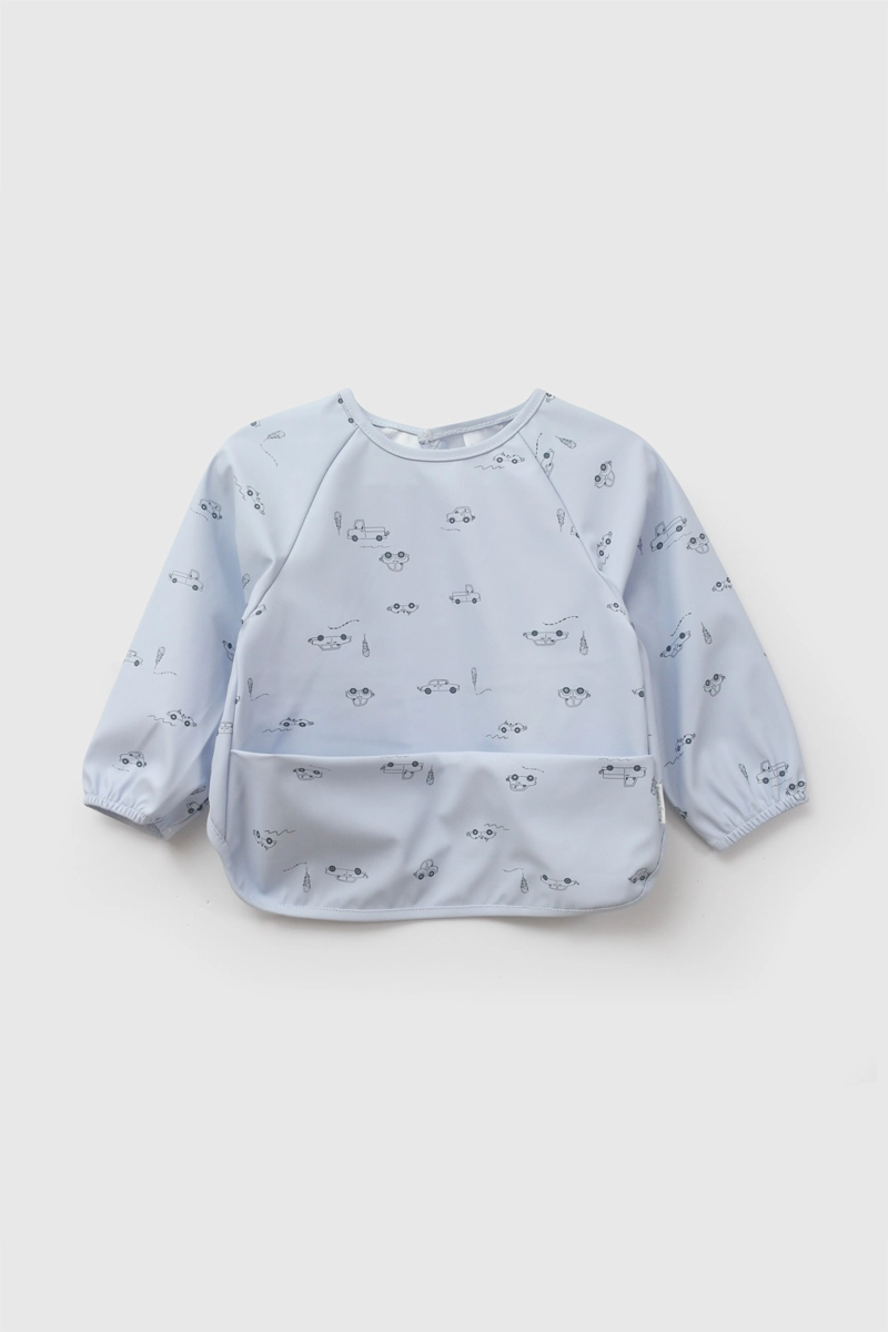 BABERO IMPERMEABLE MANGAS CELESTE NIÑO COLLOKY - 1