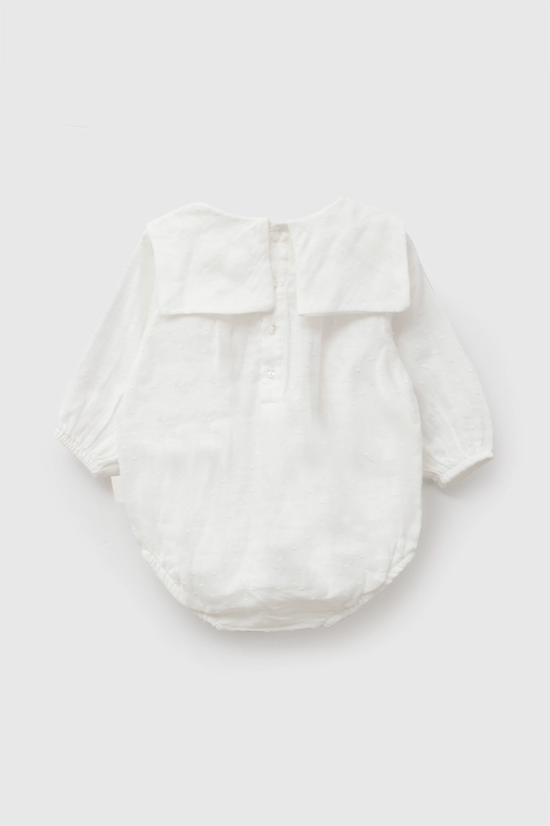 BODY BAMBULA BLANCO NIÑA RN A 6-9M COLLOKY - 2