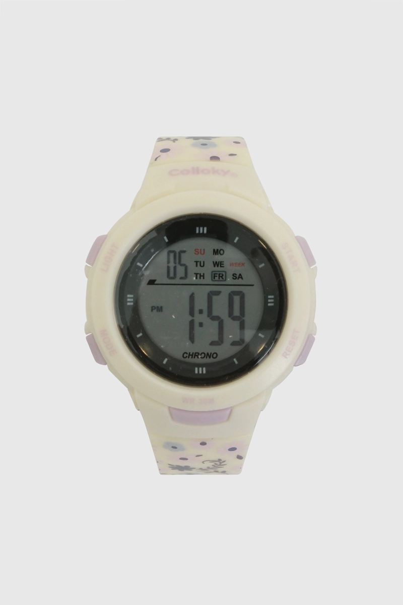 RELOJ BEIGE NIÑA COLLOKY - 3