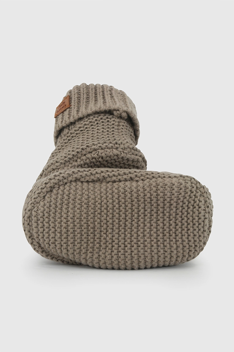 ZAPATO TEJIDO CAFE NIÑO 0/6M - 6/12M COLLOKY - 4