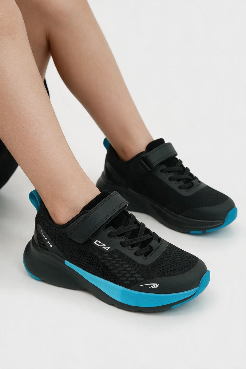 ZAPATILLA DEPORTIVA UNISEX NEGRA 28-38 - 2