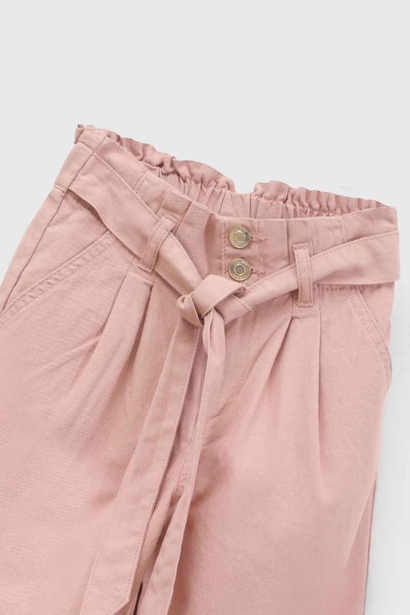 PANTALON GABARDINA ROJO NIÑA 3-4A A 12-13A COLLOKY - 3
