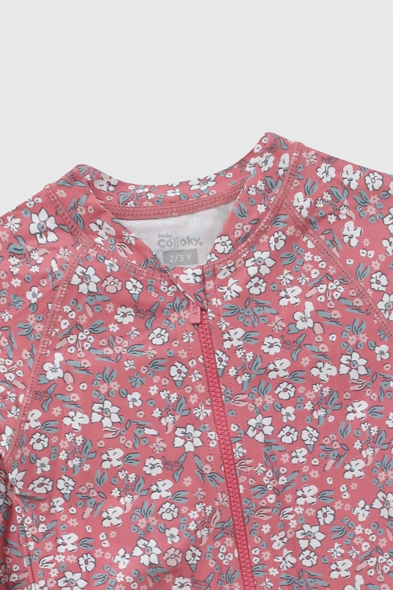 ENTERO FLORES FILTRO UV MULTICOLOR NIÑA 6-9M A 4-5A COLLOKY - 3