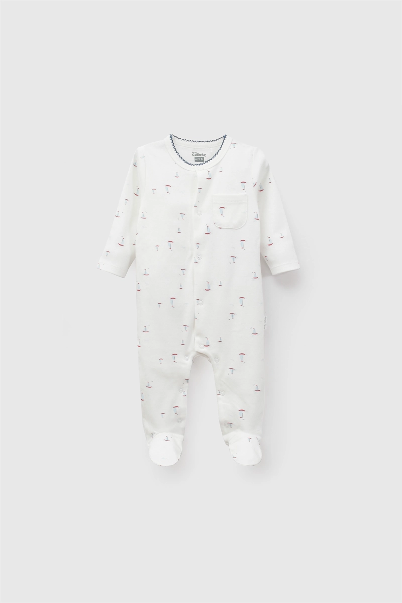 OSO VELERO CREMA NIÑO RN A 6-9M COLLOKY - 1