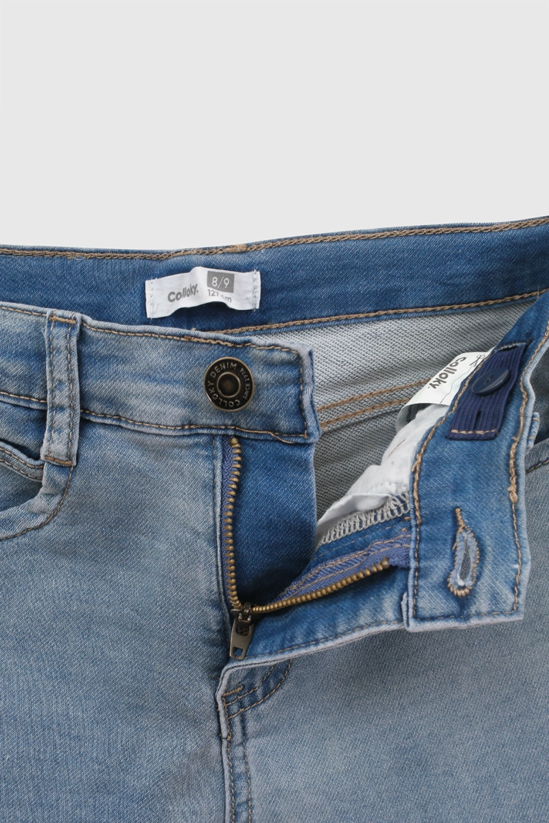 BERMUDA JEANS DENIM NIÑO 3-4A A 12-13A COLLOKY - 3