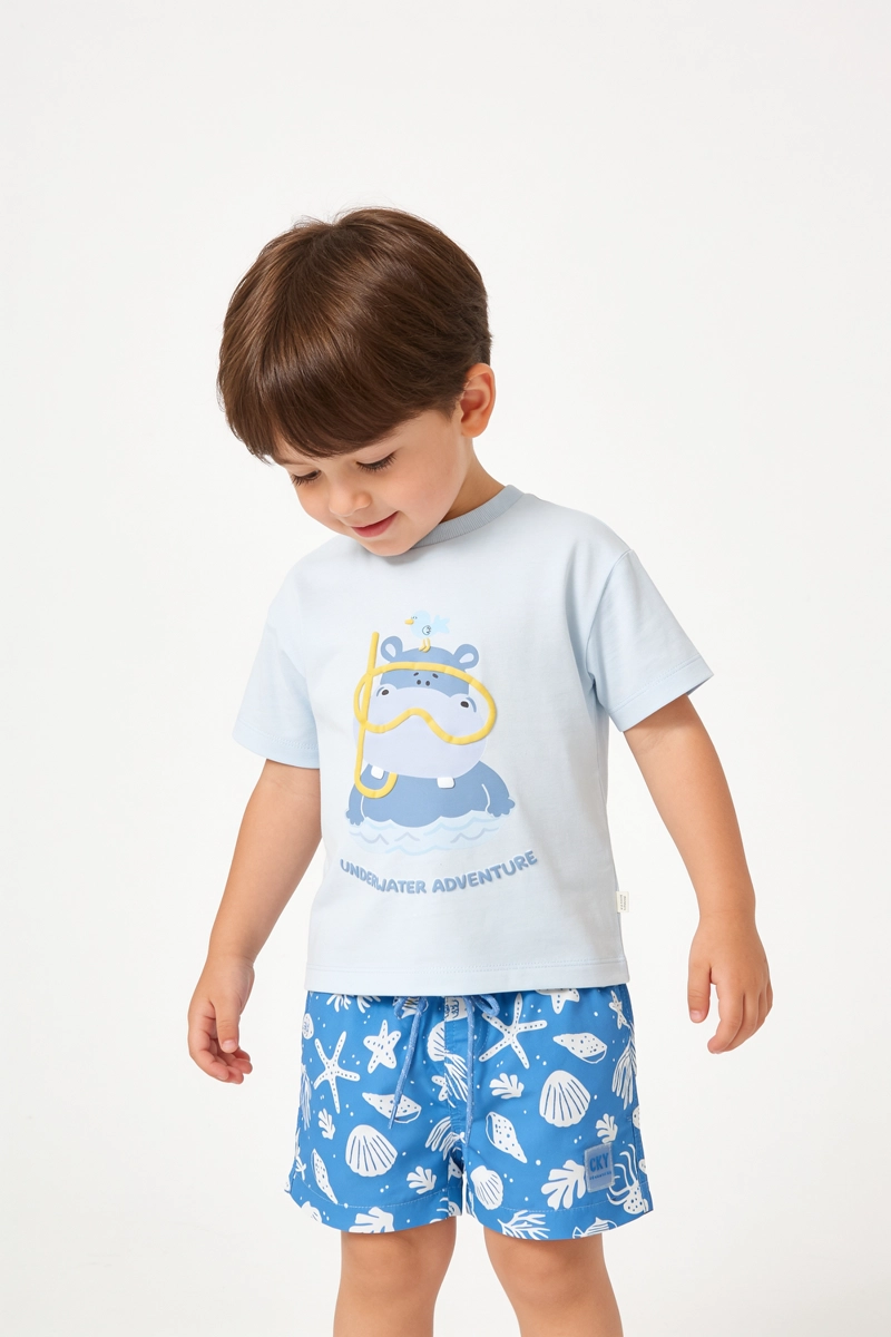 TRAJE DE BAÑO MARINE DENIM NIÑO 6-9M A 4-5A COLLOKY - 3