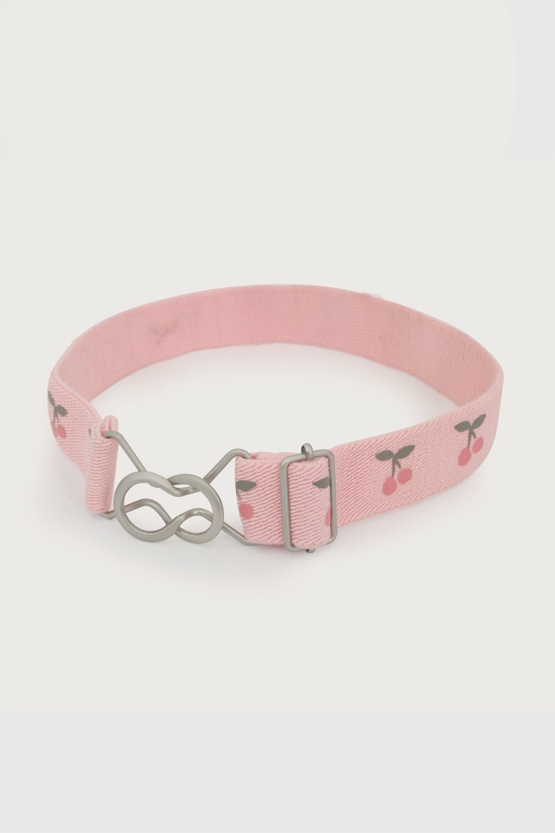 CINTURON ELASTICO ROSADO NIÑA 2/4A - 10/12A COLLOKY - 1