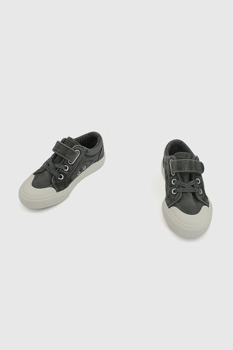 ZAPATILLA LONA NEGRA NIÑO 21-27 COLLOKY - 4