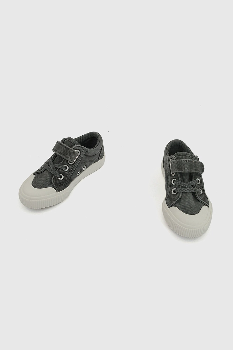 ZAPATILLA LONA NEGRA NIÑO 21-27 COLLOKY - 5