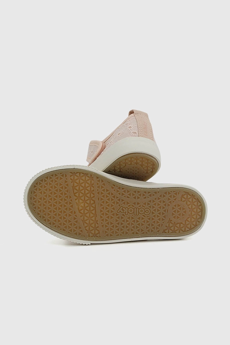 ZAPATO LONA ROSADO NIÑA 21-27 COLLOKY - 3