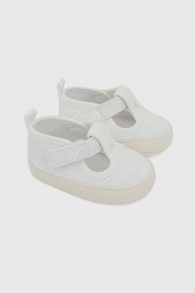ZAPATO VELCRO BLANCO NIÑA 14-18 COLLOKY - 1