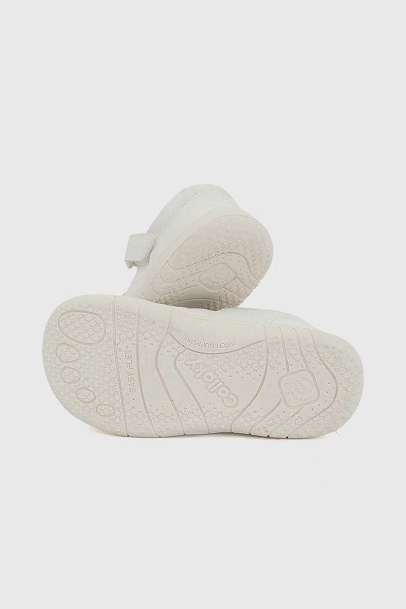 SANDALIA VELCRO BLANCA UNISEX 21-27 COLLOKY - 4