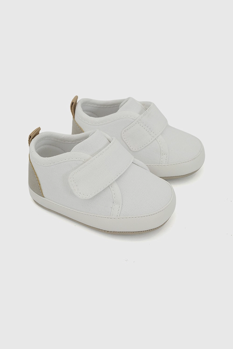 ZAPATILLA VELCRO BLANCA UNISEX 14-18 COLLOKY - 1