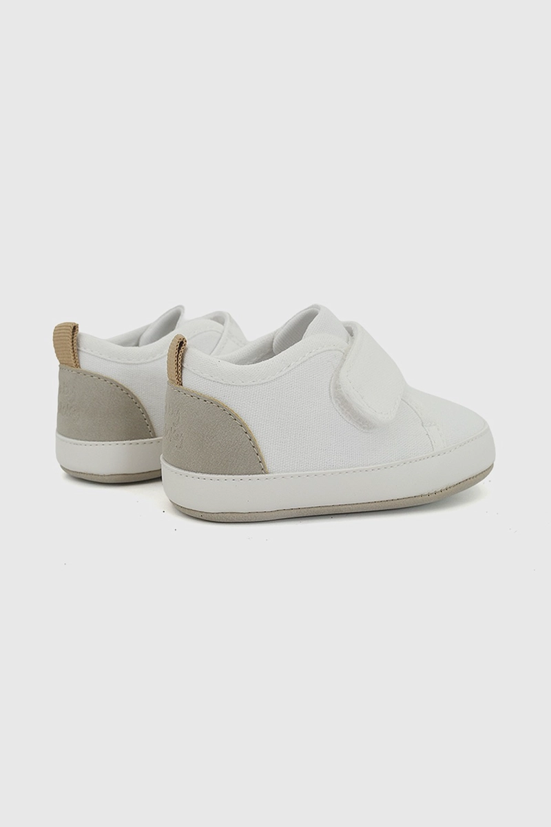 ZAPATILLA VELCRO BLANCA UNISEX 14-18 COLLOKY - 5