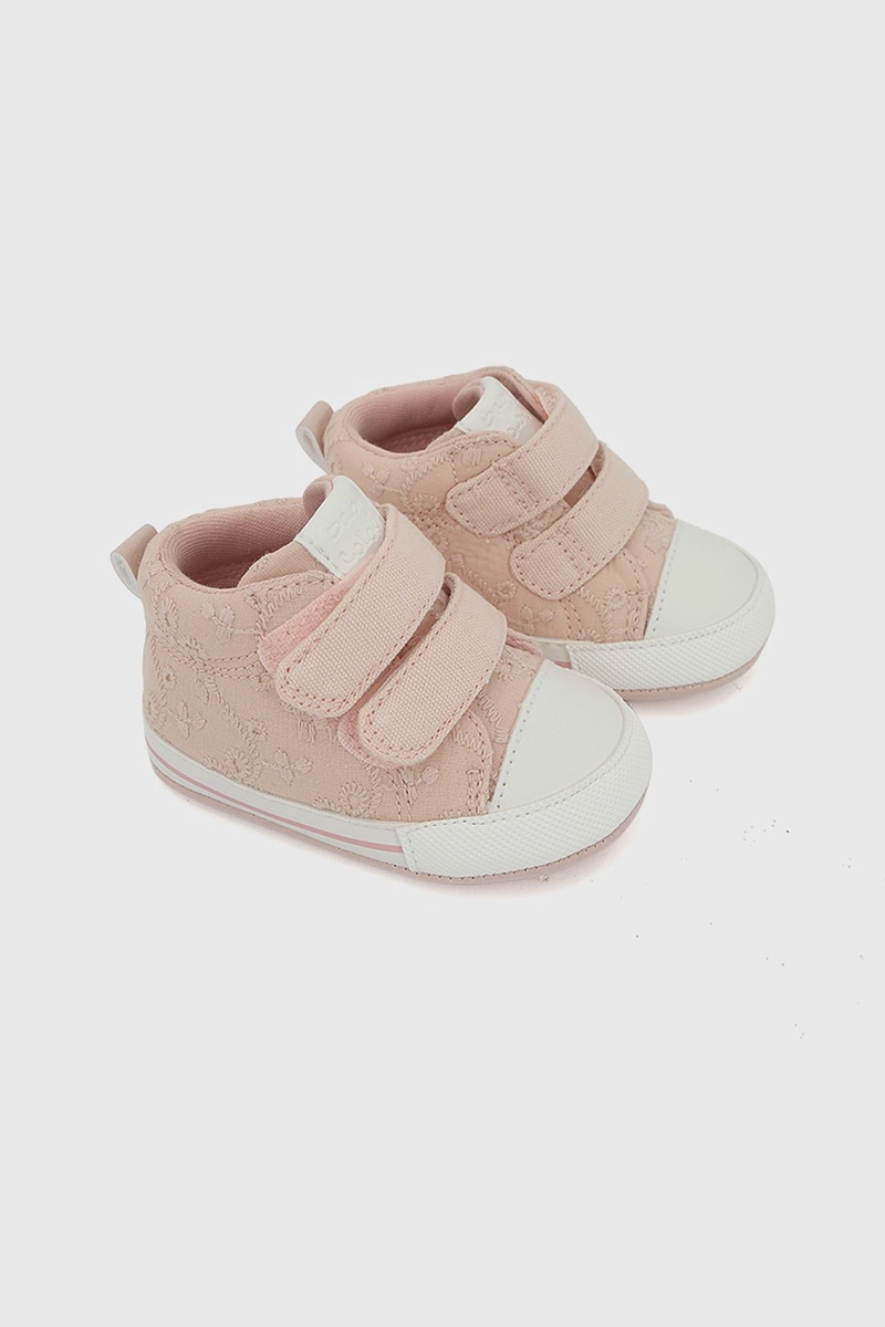 ZAPATILLA DOS VELCRO NIÑA ROSADO 14-18 - 1