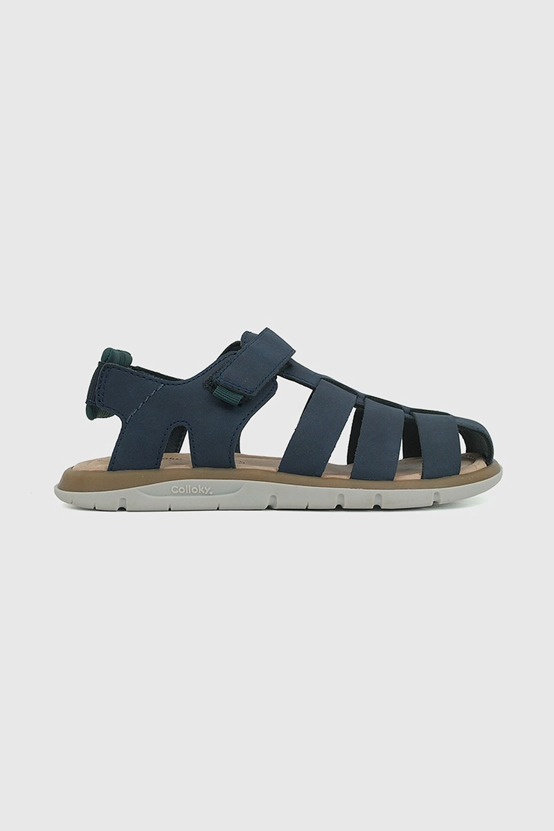 SANDALIA FRANCISCANA AZUL NIÑO 28-33 COLLOKY - 2