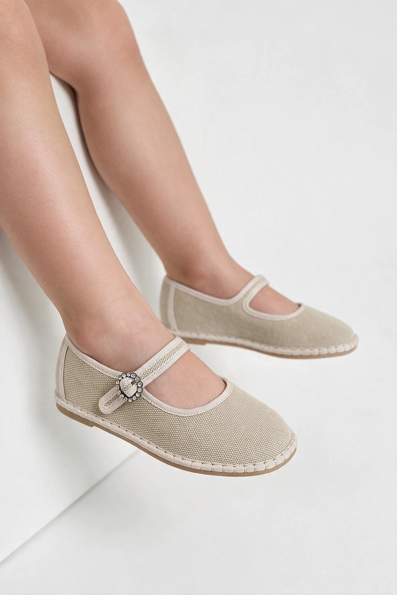BALLERINA BEIGE NIÑA 28-38 COLLOKY - 2