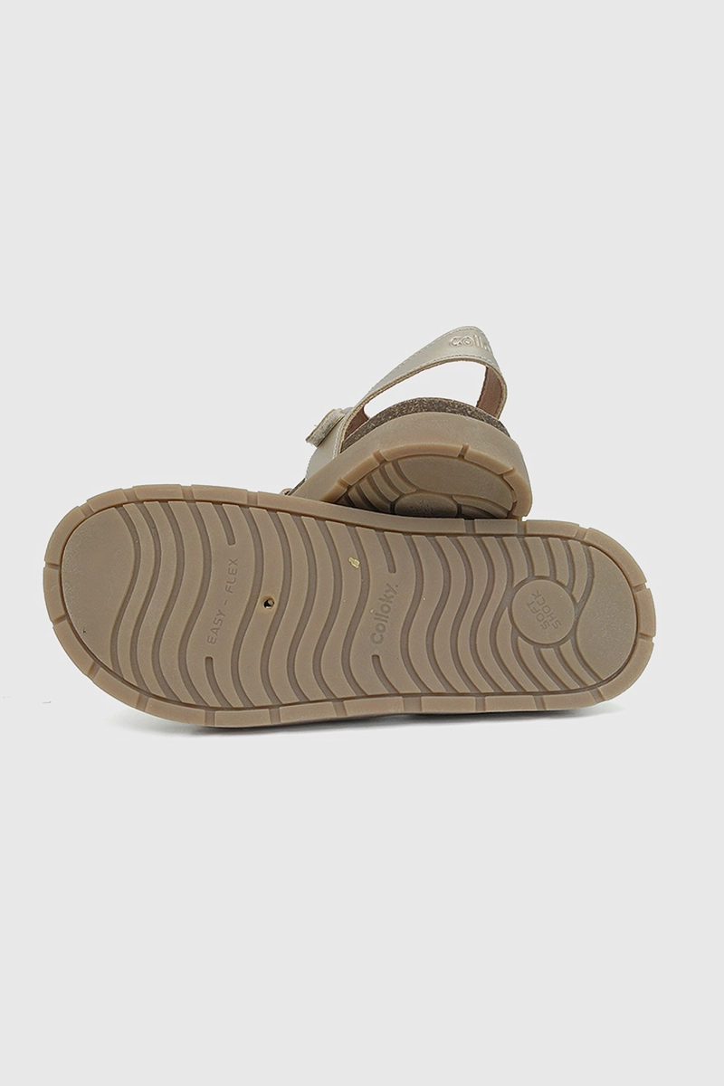SANDALIA FRANCISCANA AMARILLA NIÑA 28-38 COLLOKY - 3