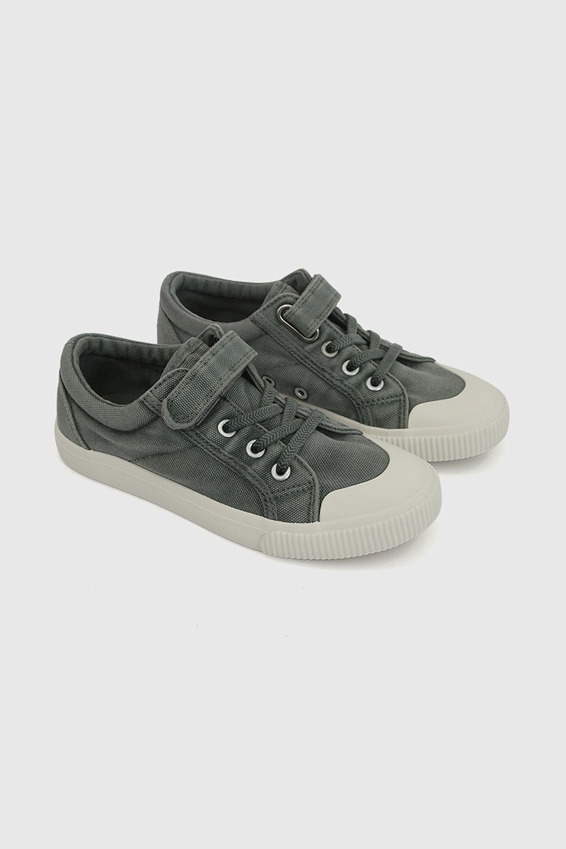 ZAPATILLA LONA VERDE NIÑO 28-38 COLLOKY - 1