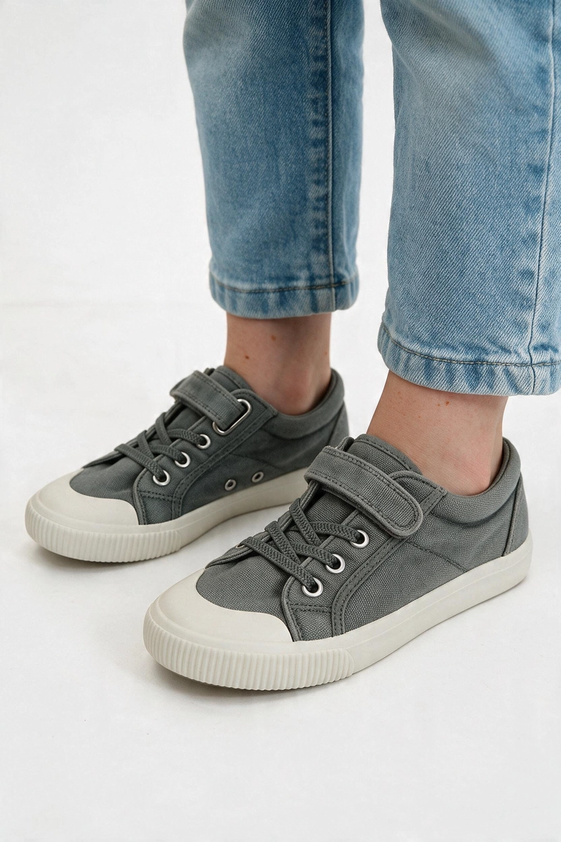 ZAPATILLA LONA VERDE NIÑO 28-38 COLLOKY - 2