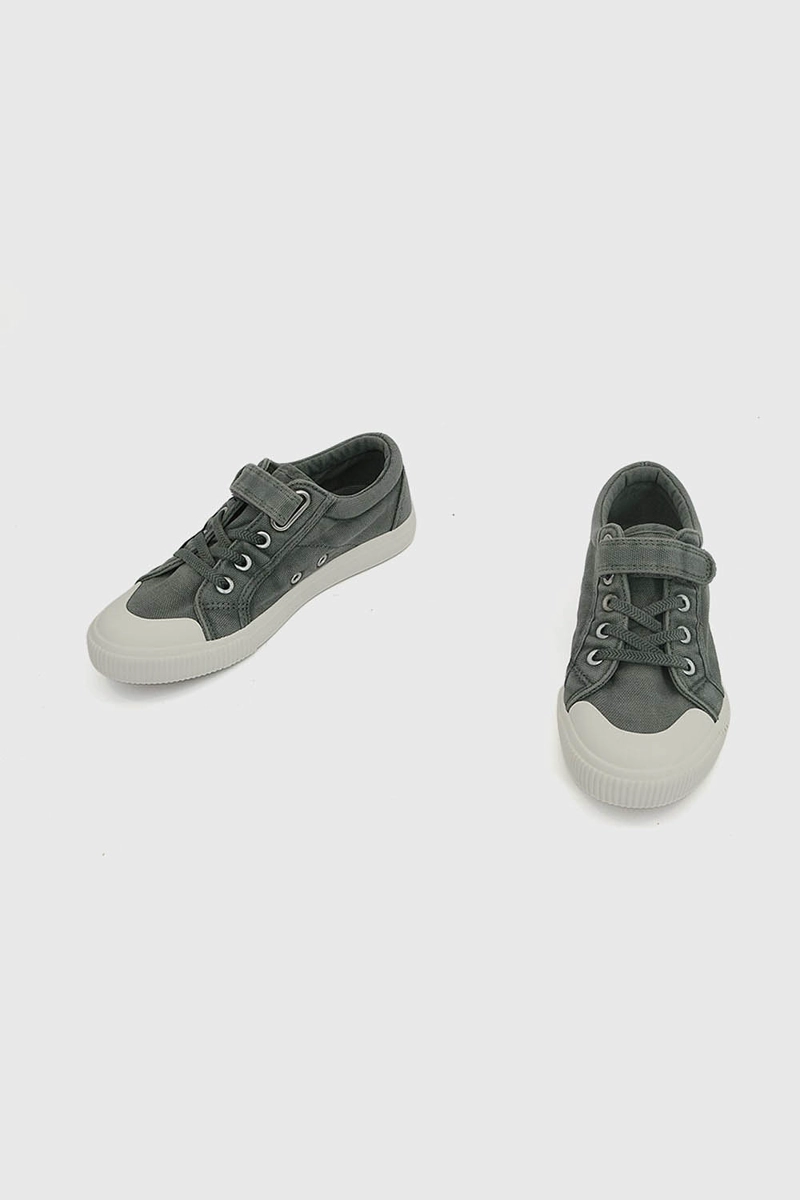 ZAPATILLA LONA VERDE NIÑO 28-38 COLLOKY - 4