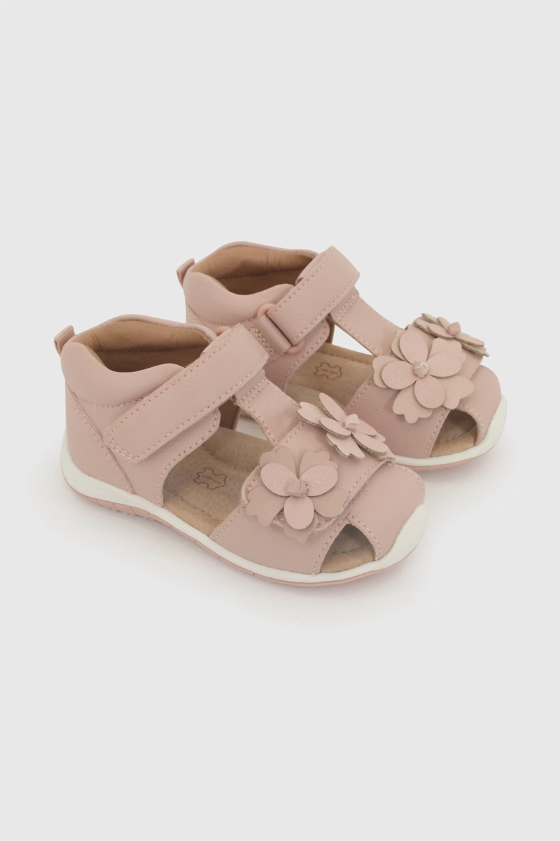 SANDALIA VELCRO NIÑA PRIMEROS PASOS ROSADO 18-21 - 1