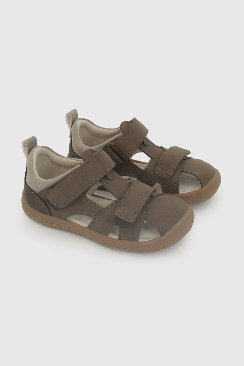 SANDALIA VELCRO NIÑO CAMINANTE CAFE 21-27 - 1