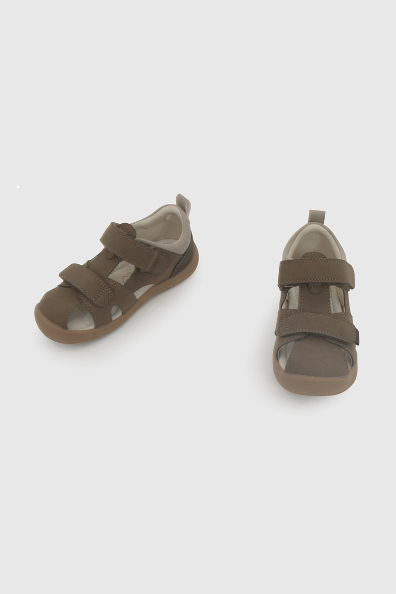 SANDALIA VELCRO NIÑO CAMINANTE CAFE 21-27 - 5