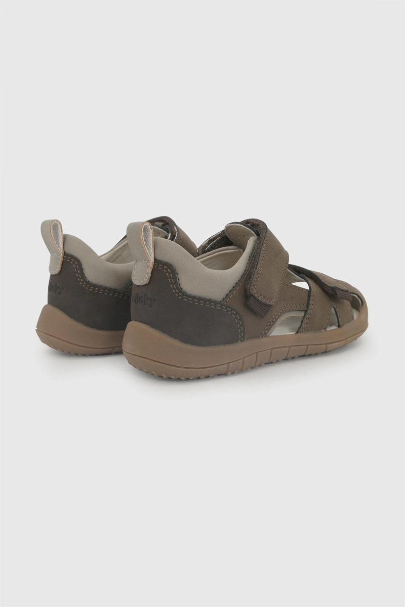 SANDALIA VELCRO NIÑO CAMINANTE CAFE 21-27 - 6