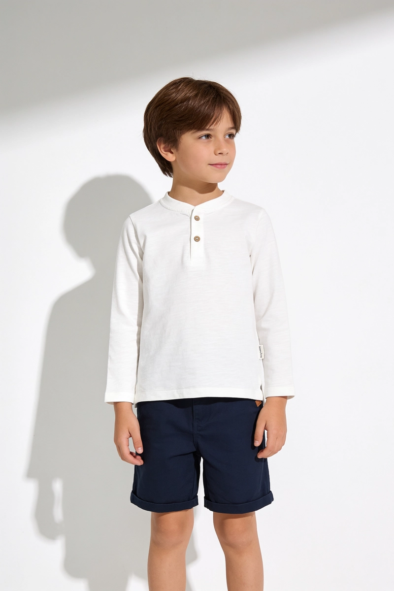 BERMUDA GABARDINA DENIM NIÑO 3-4A A 12-13A COLLOKY - 2
