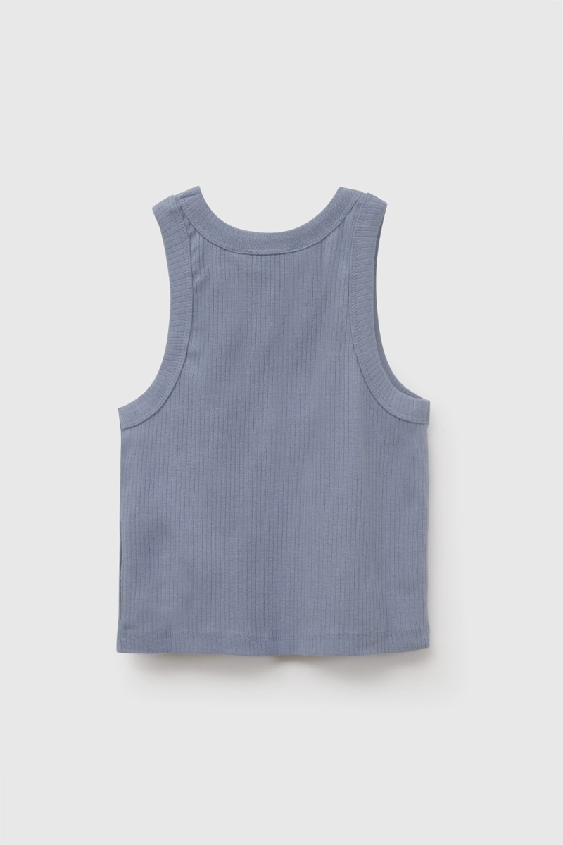 POLERA RIB CELESTE NIÑA 3-4A A 12-13A COLLOKY - 3