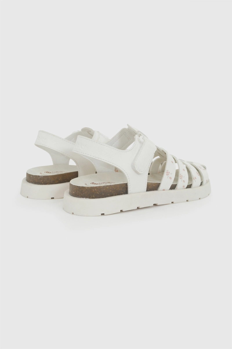 SANDALIA FRANCISCANA BLANCA NIÑA 28-38 COLLOKY - 6