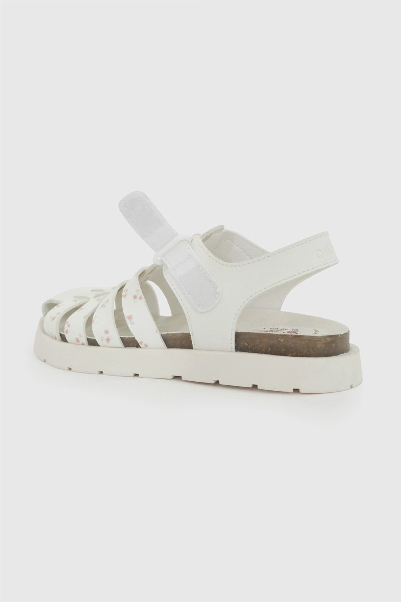 SANDALIA FRANCISCANA BLANCA NIÑA 28-38 COLLOKY - 7