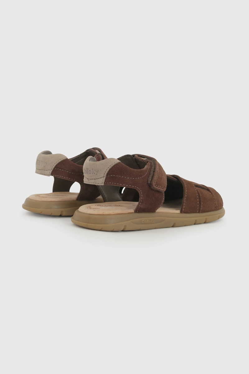 SANDALIA FRANCISCANA CAFE NIÑO 28-33 COLLOKY - 6