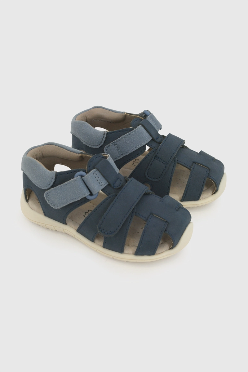 SANDALIA VELRCRO AZUL NIÑO 18-21 COLLOKY - 1