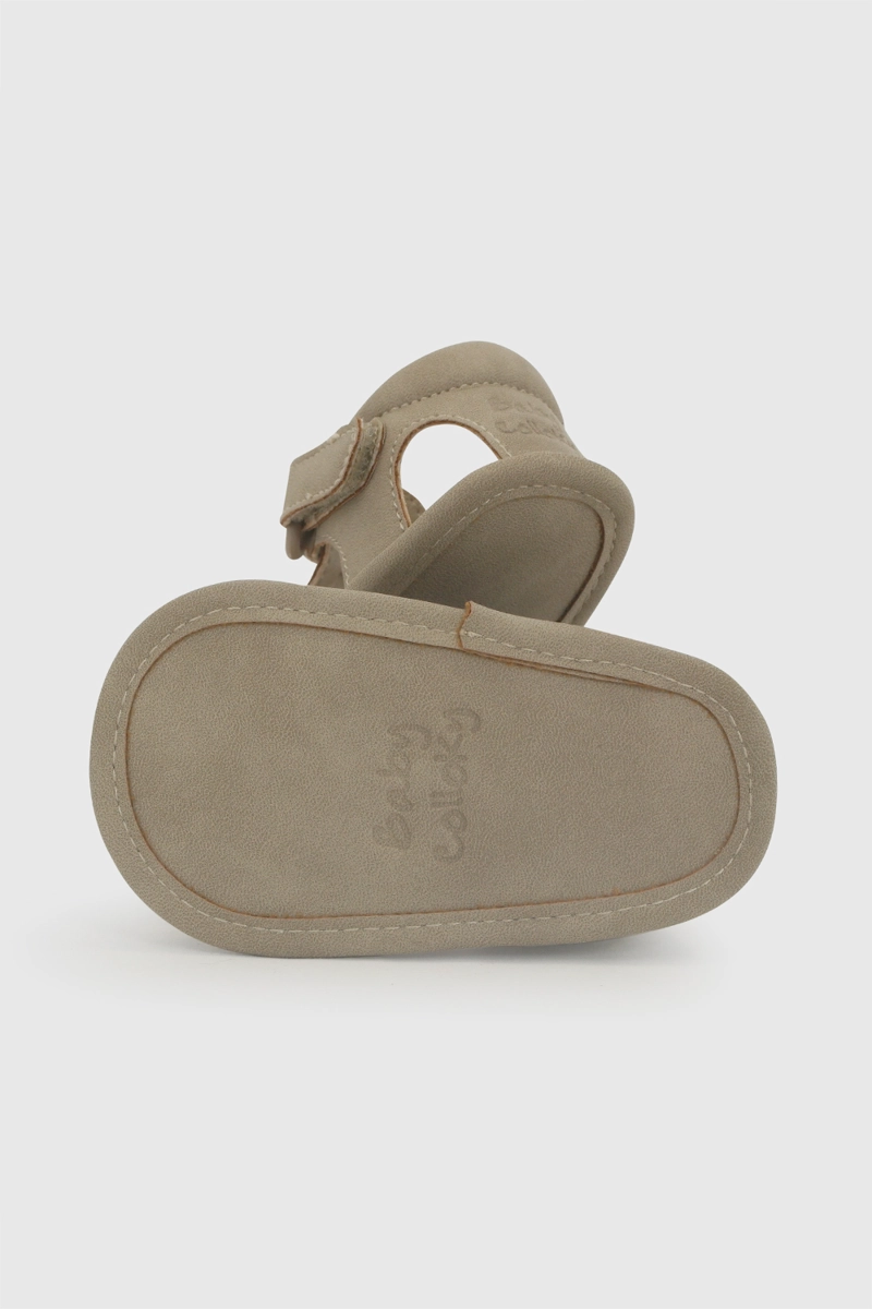 SANDALIA VELCRO BEIGE NIÑO 14-18 COLLOKY - 3