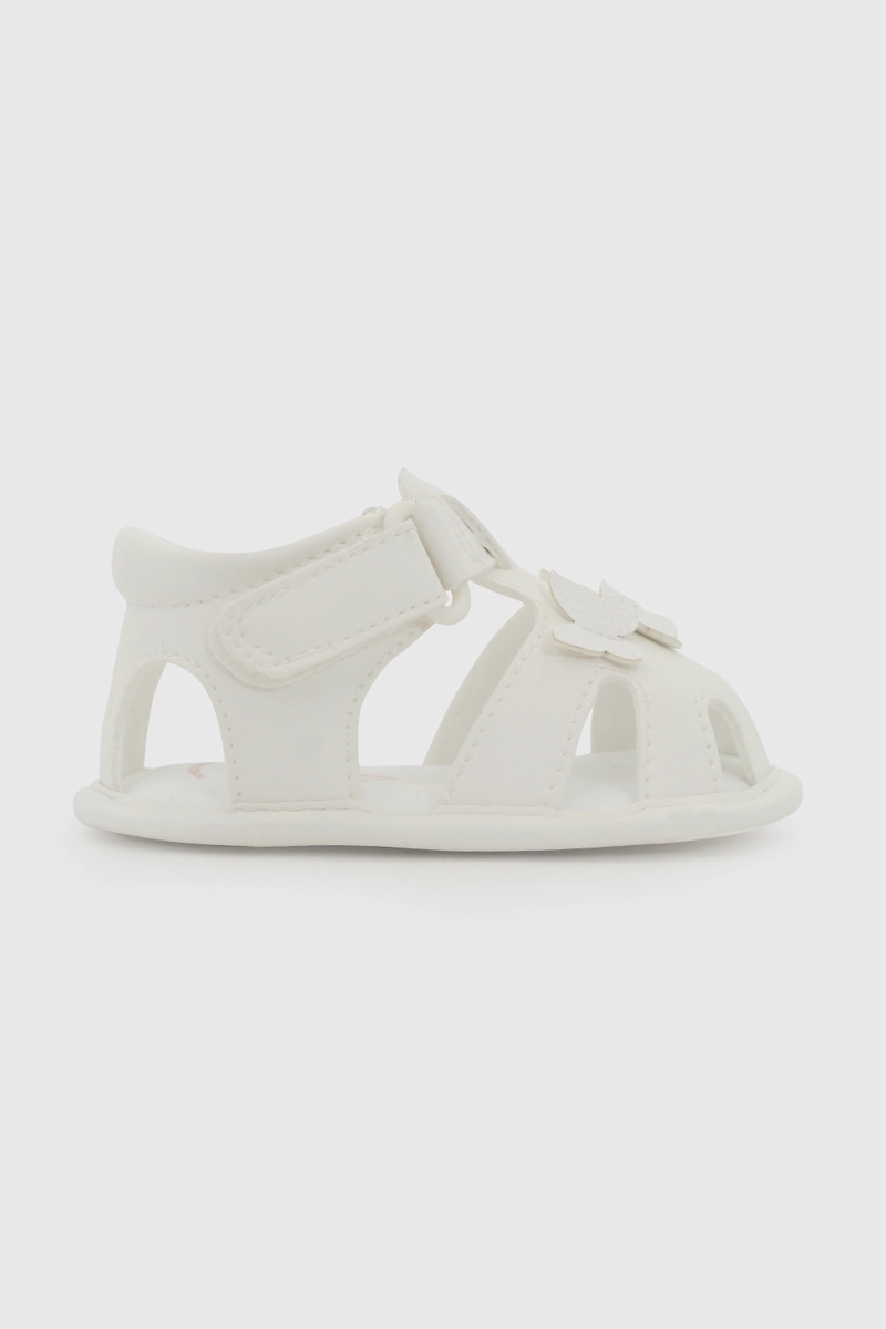 SANDALIA CON VELCRO BLANCO NIÑA 14-18 - 3