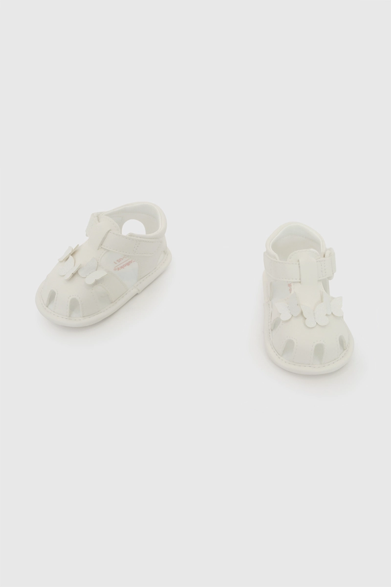 SANDALIA CON VELCRO BLANCO NIÑA 14-18 - 5