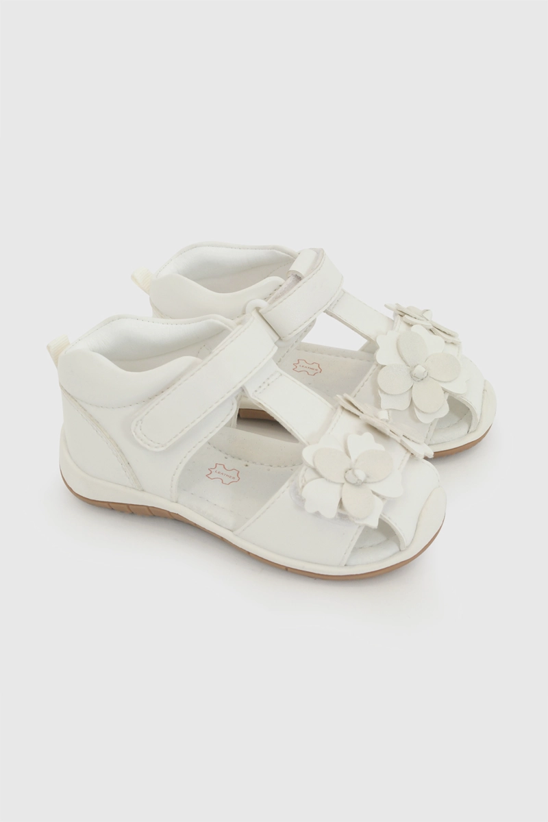 SANDALIA VELCRO BLANCA NIÑA 18-21 COLLOKY - 1