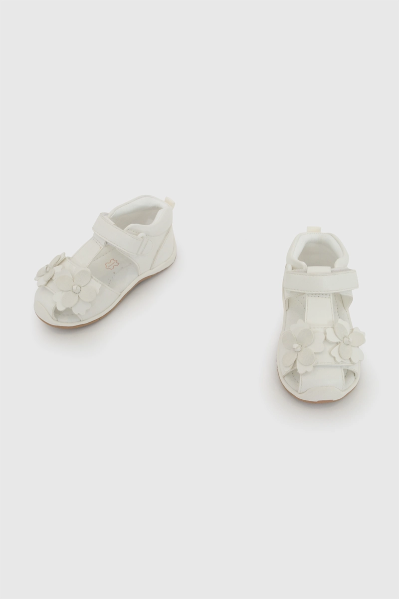 SANDALIA VELCRO BLANCA NIÑA 18-21 COLLOKY - 5
