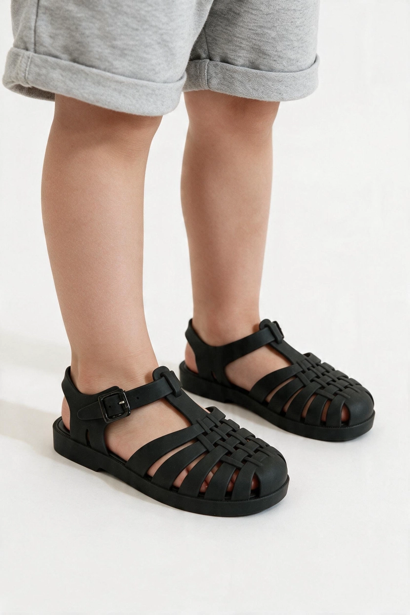 SANDALIA JELLY NEGRA NIÑA 28-33 COLLOKY - 2