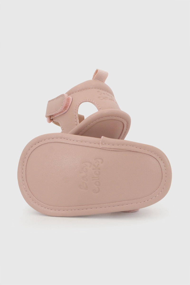SANDALIA VELCRO ROSADA NIÑA 14-18 COLLOKY - 4