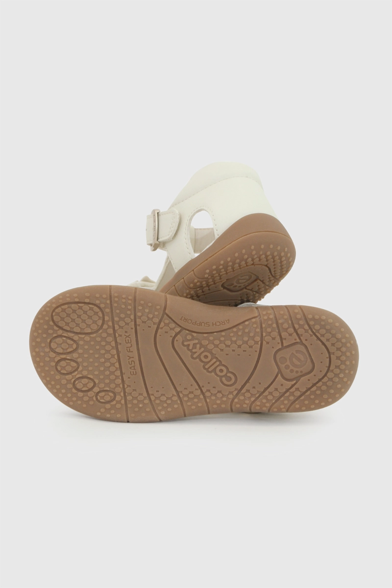 SANDALIA ROMANTICA BLANCA NIÑA 21-27 COLLOKY - 3